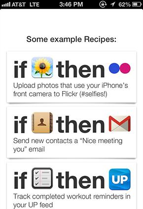 IFTTT .. تطبيق جديد يشغل الآيفون أوتوماتيكياً